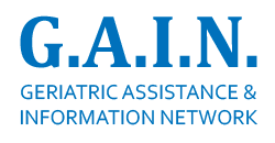 Geriatric Assistance Information Network of Harford County (GAIN) logo
